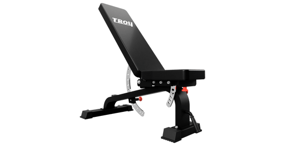 TROY Commercial Adjustable Flat/Incline/Decline Bench GTBH-FID