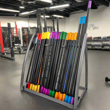 GTBR-PACG2 TROY Aerobic Bar Club Pack with 32 Bars with Rack