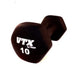 GTD5 VTX Neoprene Textured Hex Dumbbell 10 lb