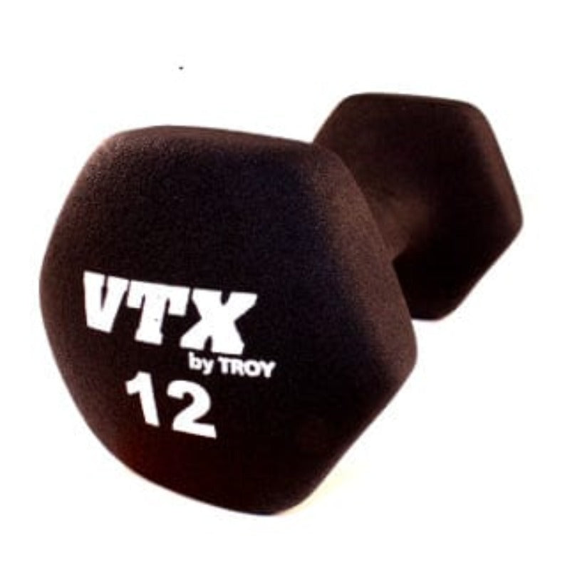 GTD5 VTX Neoprene Textured Hex Dumbbell 12 lb