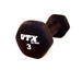 GTD5 VTX Neoprene Textured Hex Dumbbell 3 lb