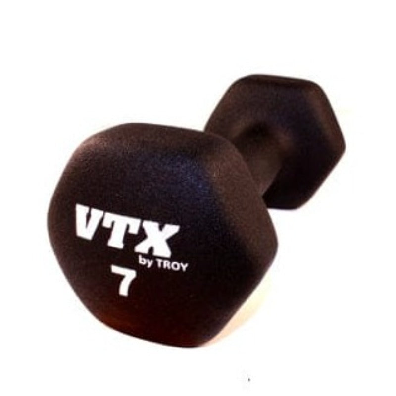 GTD5 VTX Neoprene Textured Hex Dumbbell 7 lb