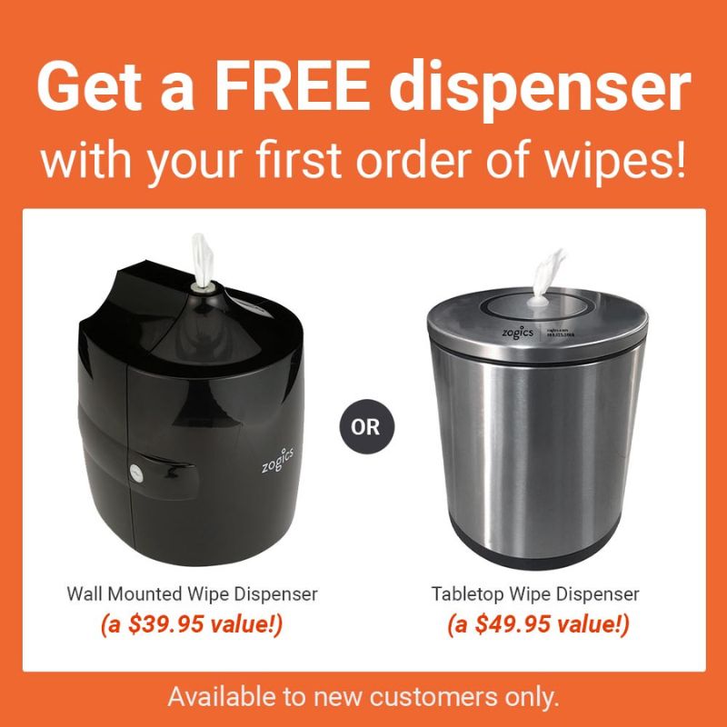 Get a FREE dispenser worth $39.95 to $49.95