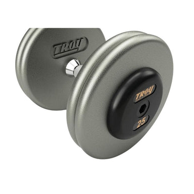 HFD-R Troy Pro Style Hammer-tone Gray Dumbbell 25lb