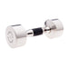 Hampton Chrome Beauty-Grip Dumbbells 10 lbs on a white background