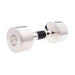 Hampton Chrome Beauty-Grip Dumbbells 17.5 lbs on a white background
