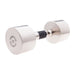 Hampton Chrome Beauty-Grip Dumbbells 25 lbs on a white background