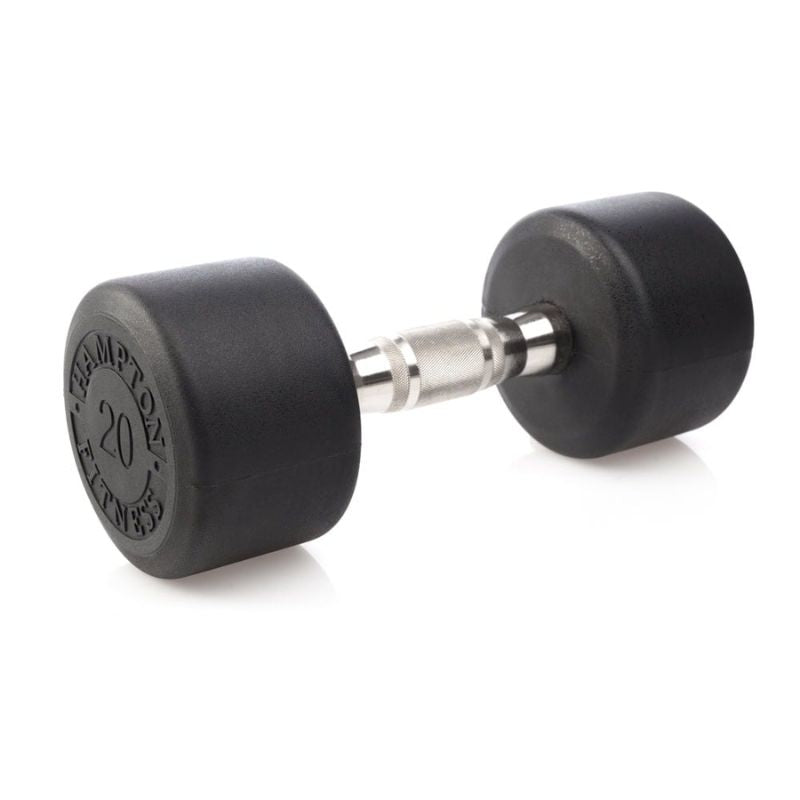 Hampton Dura-Pro Urethane Dumbbell 20 lbs on a white background