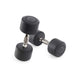 Hampton Dura-Pro Urethane Dumbbell 25 lbs pair on a white background