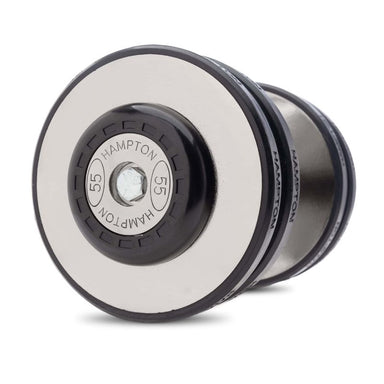 Hampton Eclipse Chrome Pro-Style Dumbbells Set  55 lbs