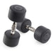 Hampton Fitness DPU DURA-PRO Urethane Round Dumbbell 25lbs Pair