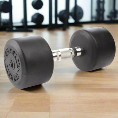 Hampton Fitness DPU DURA-PRO Urethane Round Dumbbell 30lb
