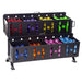 Hampton Fitness JELLY-BELL Urethane Aerobic Dumbbells _ Club Pack Eight Front View