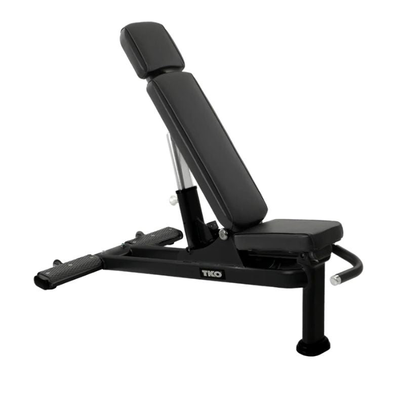 Inclined Position of TKO Strength Commercial Multi-Angle Bench - 874MA-BK