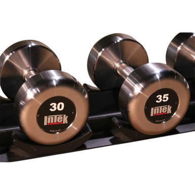 Intek Steel Dumbbells 30lb & 35lbs