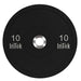Intek Armor Series Urethane Bumper Plates 10 LBS Single Plate in Black Color