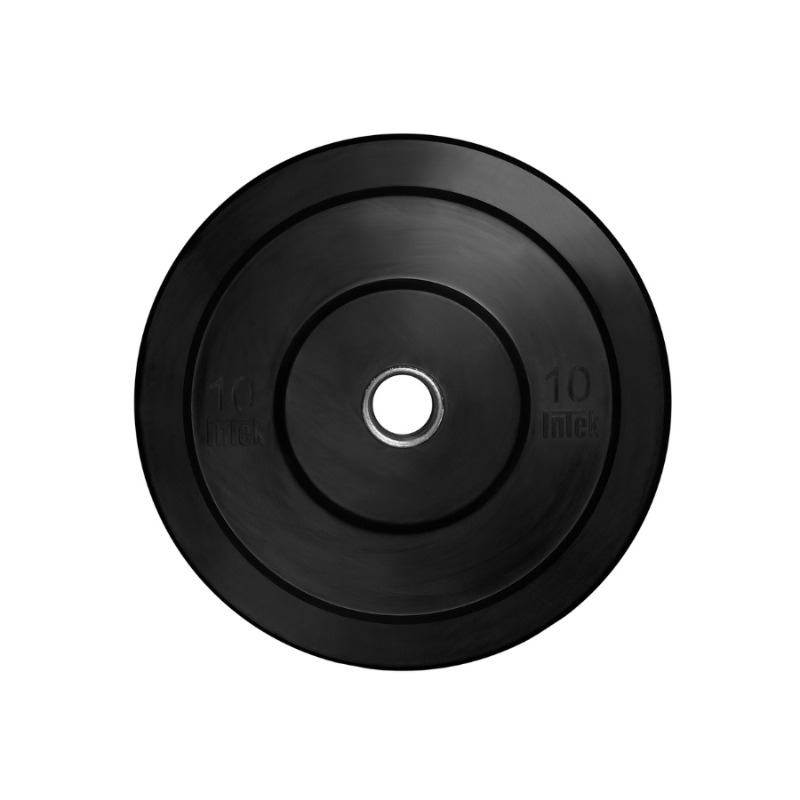 Intek Champion Series Rubber Bumper Plates 10 lbs Single Plate