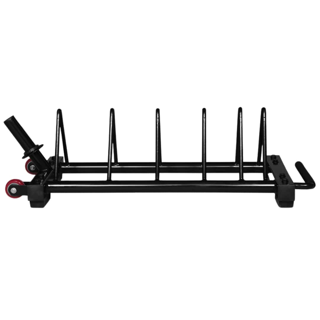 Intek Short Horizontal Bumper Storage Rack  in Black No Plates Single Product