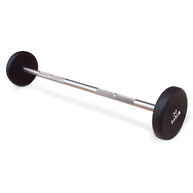Intek Strength Custom Logo Armor Series Solid Urethane Straight Barbells 30 lb