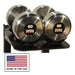 Intek Strength Custom Logo Kraft Steel RAW Dumbbells  60 lb Pair Made in USA