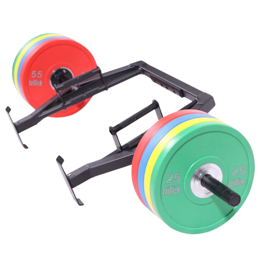 Intek Modular Functional Bar Bare Product With Sample Colorful Plates in Side View