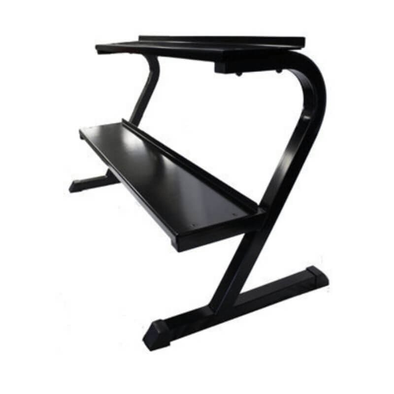 KBR-14 Troy 2 Tier Horizontal Kettlebell Rack Empty Side