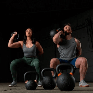 KBX  Body Solid Premium Training Kettlebell Sample Exercise