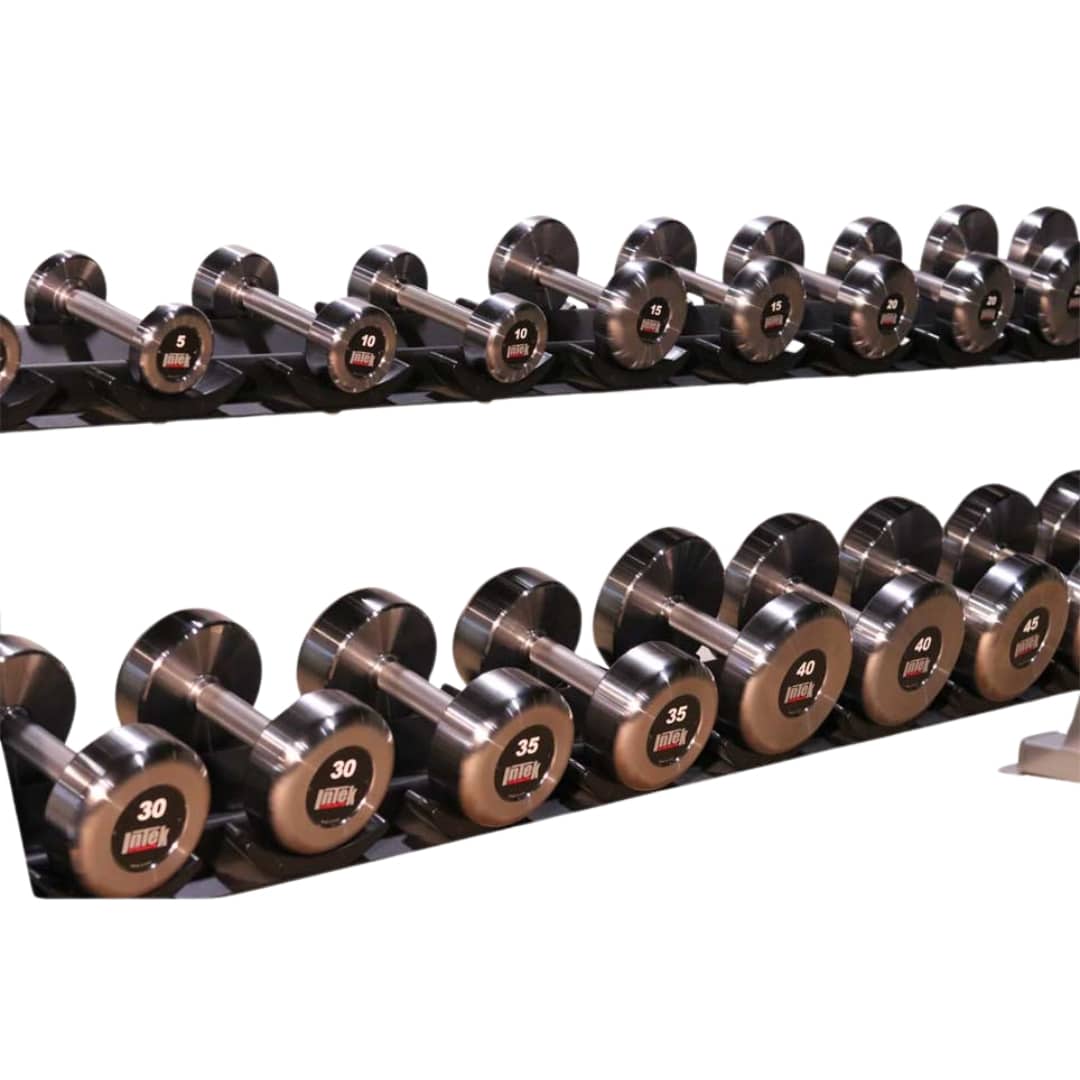 Intek Strength Raw Series Kraft Steel Dumbbell Set