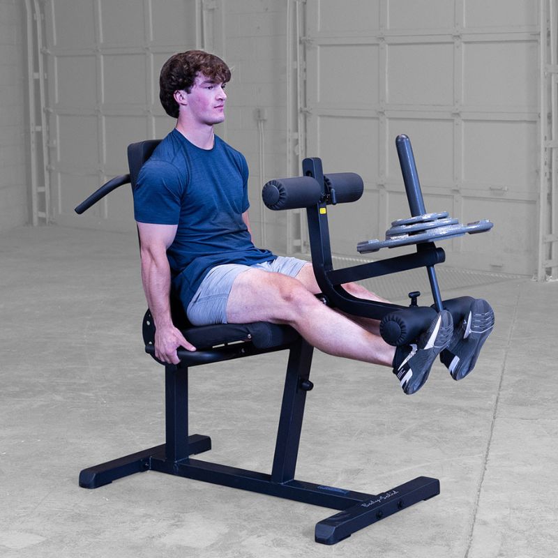 Leg Extension workout using Body-Solid GLCE365B Leg Extension Curl Machine