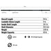 Lightweight Standard Training Bar Features and Dimensions