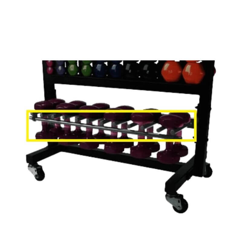 Troy MDR-ACCE Aerobic Rack - Accessory Rack — Dumbbells Direct