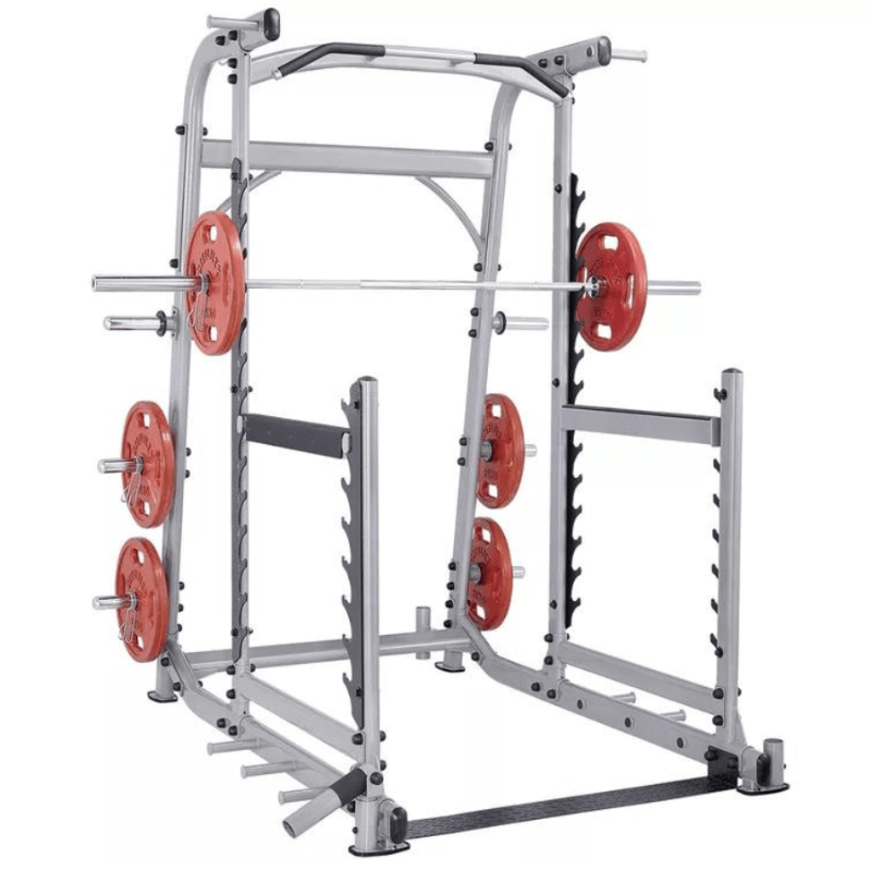 NOPR  Steelflex Olympic Press Power Rack Sample with Barbell