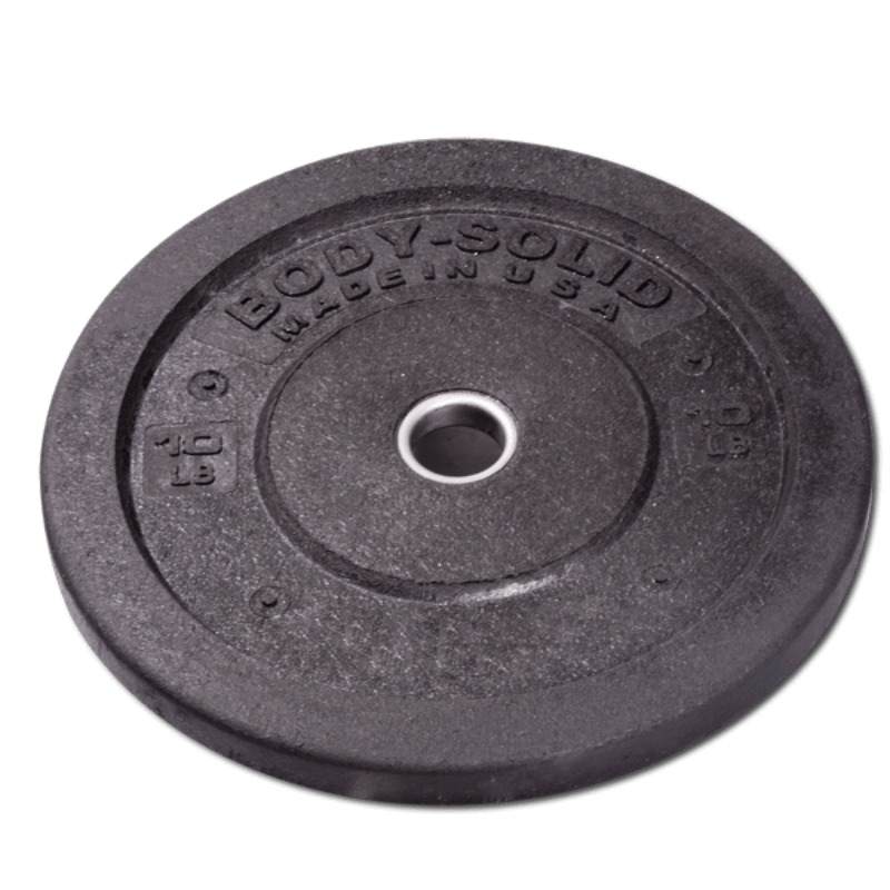 OBPH  Body Solid Black Bumper Plates 10 lb