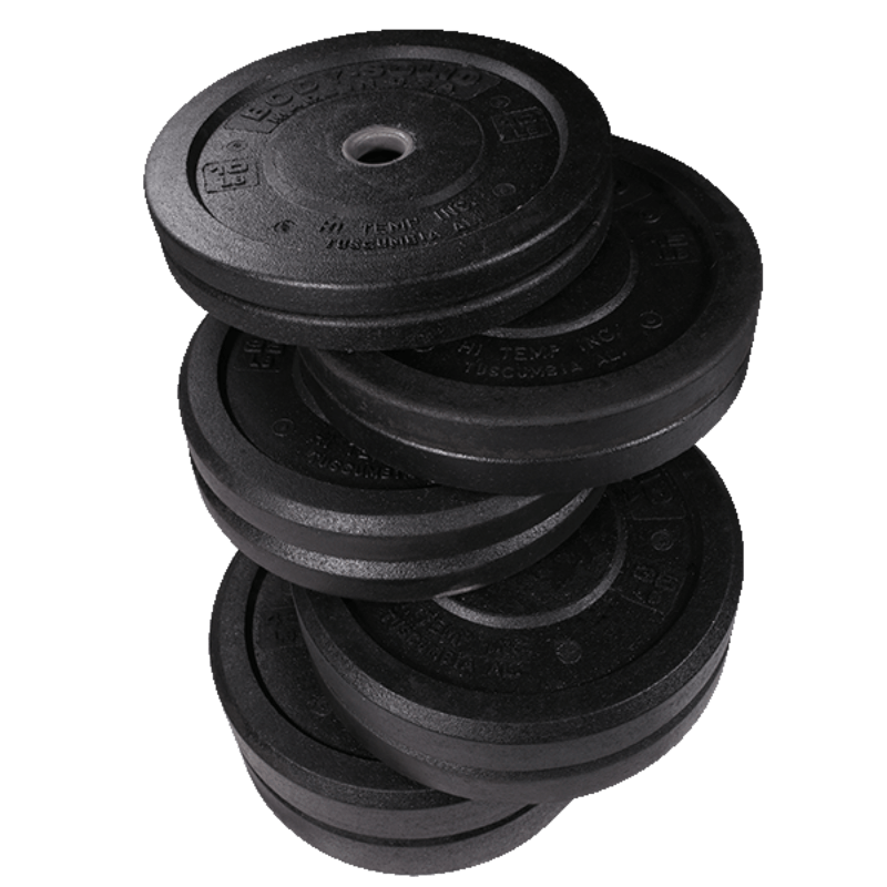 OBPH  Body Solid Black Bumper Plates