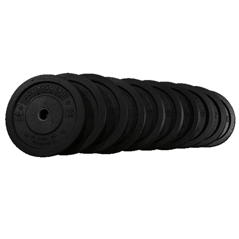 OBPH  Body Solid Black Bumper Plates 260 lb