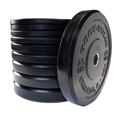 OBPX  Body Solid Black Chicago Extreme Bumper Plates