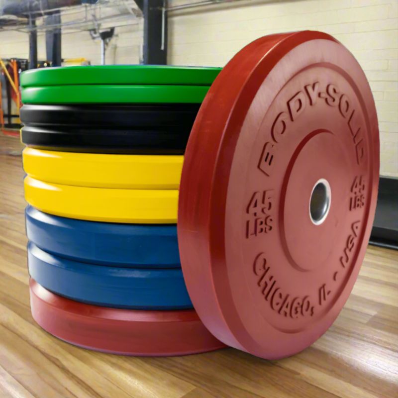 Body-Solid Chicago Extreme Color Bumper Plates