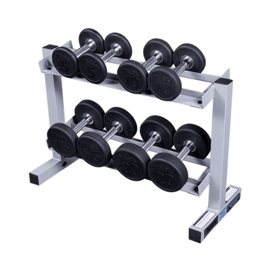 PDR282X  Body Solid Powerline Dumbbell Rack with Dumbbell