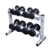 PDR282X  Body Solid Powerline Dumbbell Rack with Dumbbell