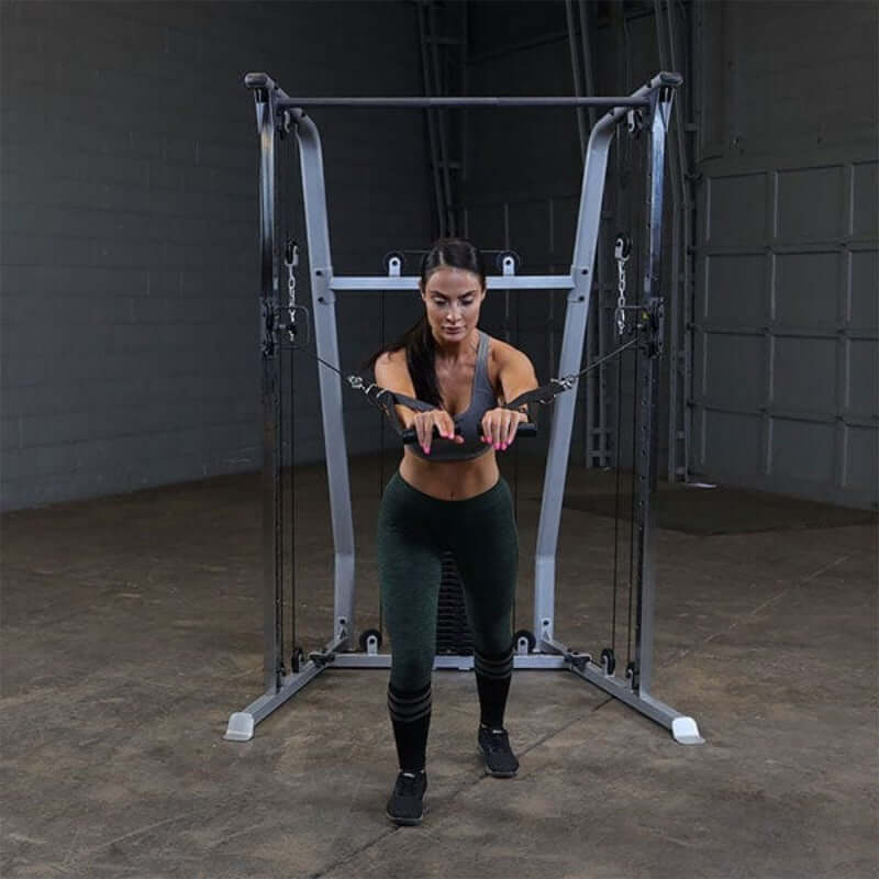 PFT50  Body Solid Powerline Functional Trainer with One 210lb Stack Sample Exercise