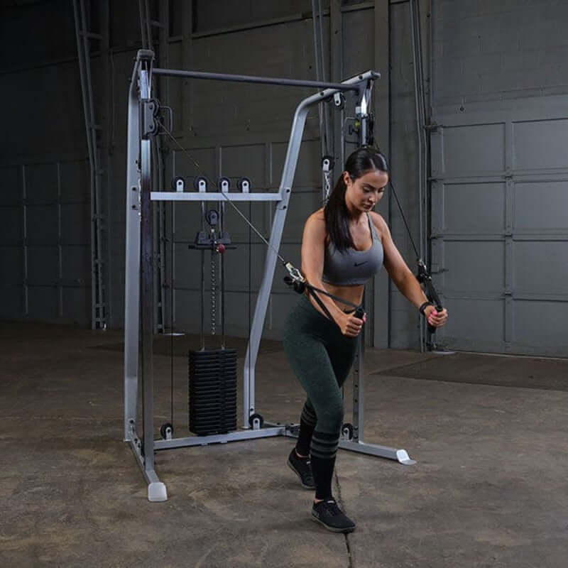 PFT50  Body Solid Powerline Functional Trainer with One 210lb Stack Sample Exercise