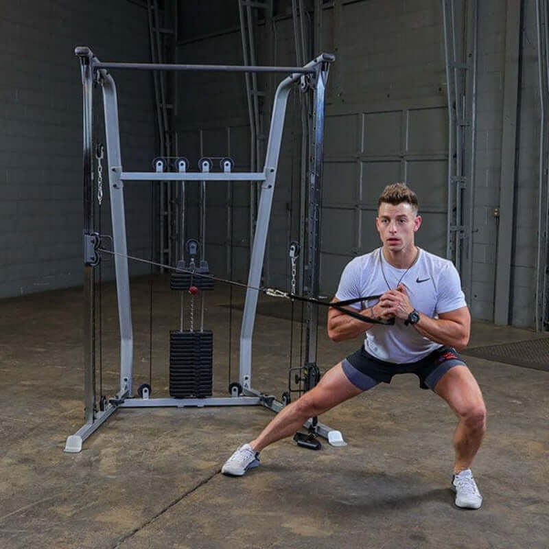 PFT50  Body Solid Powerline Functional Trainer with One 210lb Stack Sample Exercise