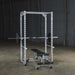 PPR200X  Body Solid Powerline Power Rack  with Barbell and Bench