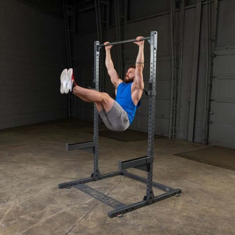 PPR500  Body Solid Powerline Half Rack Sample Exercise