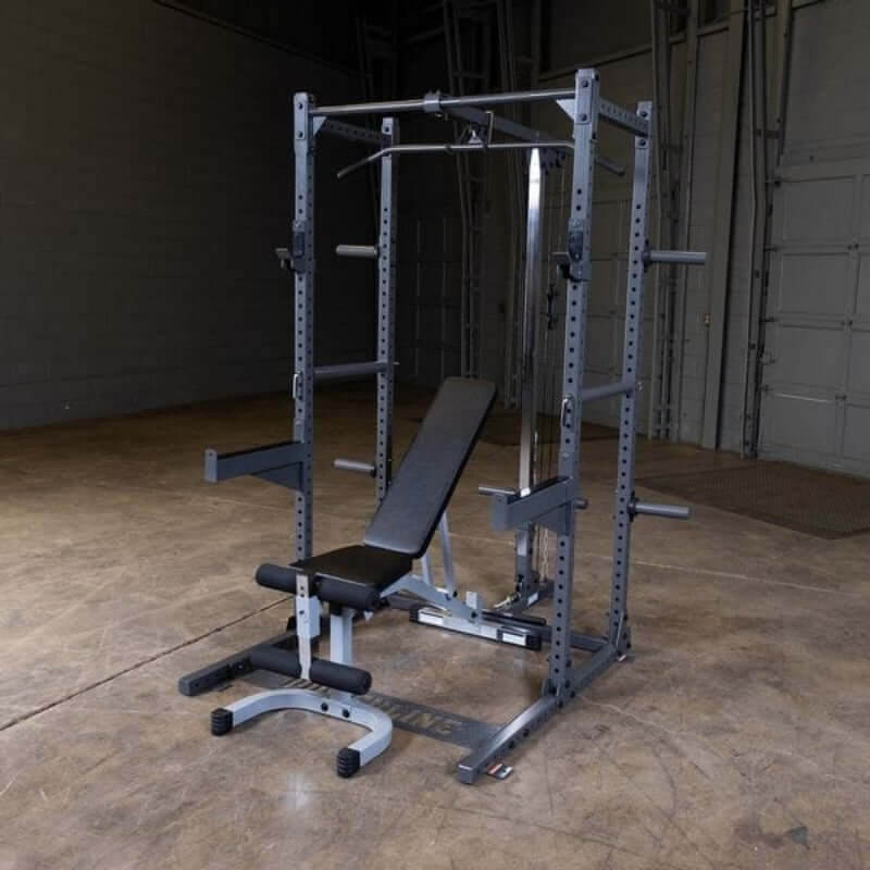 PPR500  Body Solid Powerline Half Rack with Bench