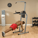 PVKC83X  Body Solid Powerline Vertical Knee Raise Sample Exercise