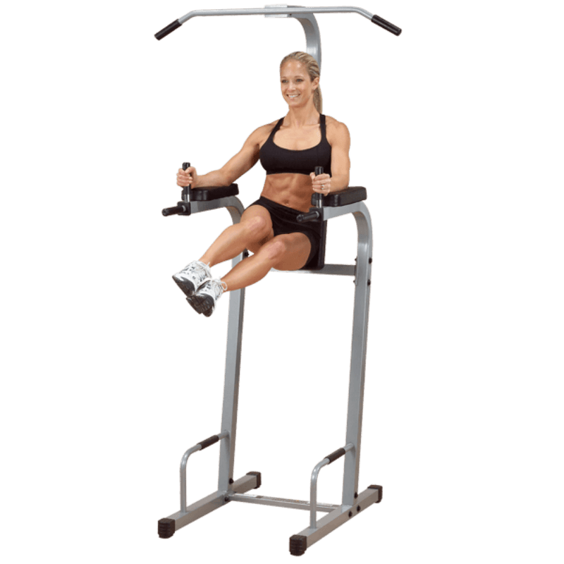 PVKC83X  Body Solid Powerline Vertical Knee Raise Sample Exercise