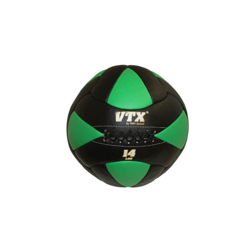 PWB Troy Leather Wall Ball 14 lb