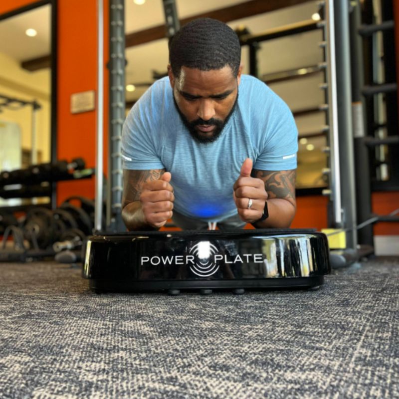 Personal Power Plate Vibration Platform Machine - Black Gallery 1