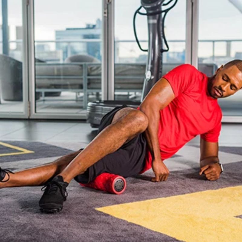 Power Plate Roller used in leg stretching